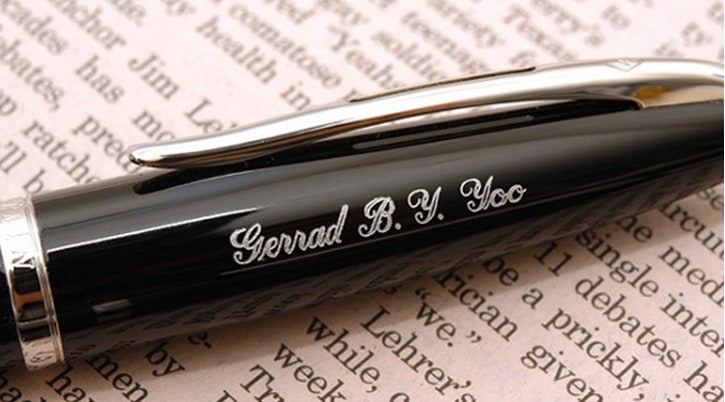 펜 각인 Pen Marking