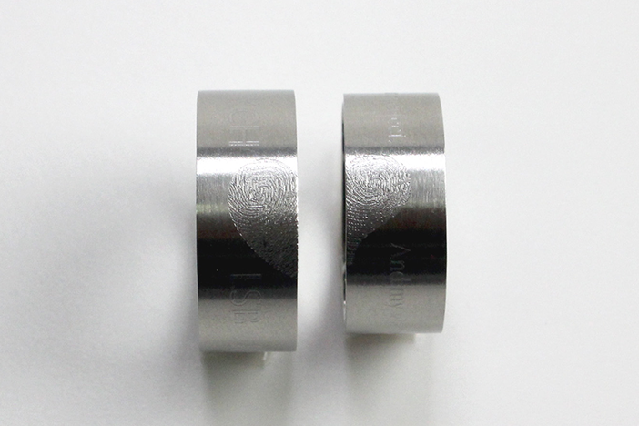 Pendants + Ring Engraving Machine MAGIC-5S Product example